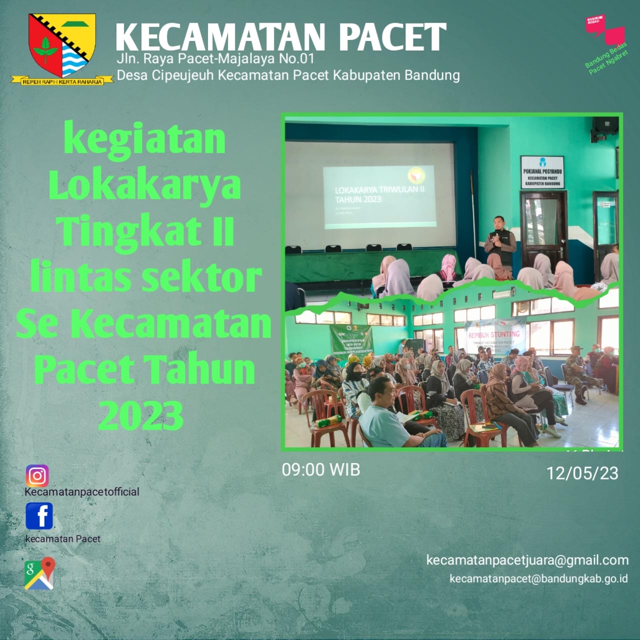 kegiatan-lokakarya-tingkat-kecamatan-pacet