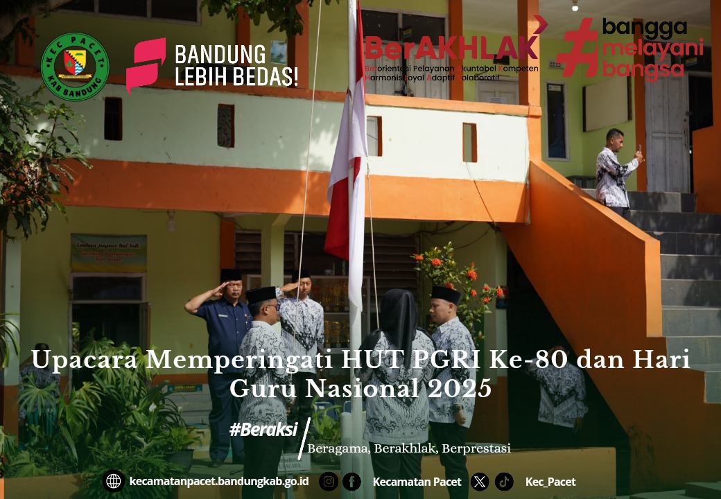 sekcam-pacet-pimpin-upacara-peringatan-hut-pgri-ke-80-dan-hari-guru-nasional-2025