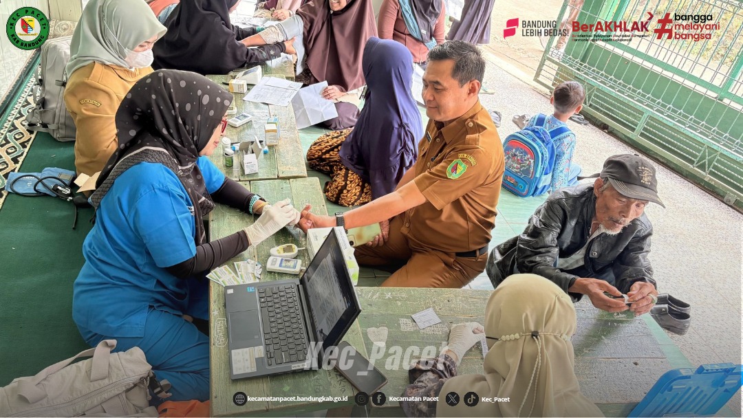 sekcam-pacet-hadiri-cek-kesehatan-gratis-dalam-rangka-peringatan-hari-desa-nasional