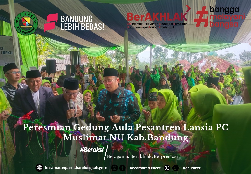 peresmian-gedung-aula-pesantren-lansia-pc-muslimat-nu-kab-bandung-wujud-perhatian-untuk-lansia-di-ujung-barat-kabupaten-bandung