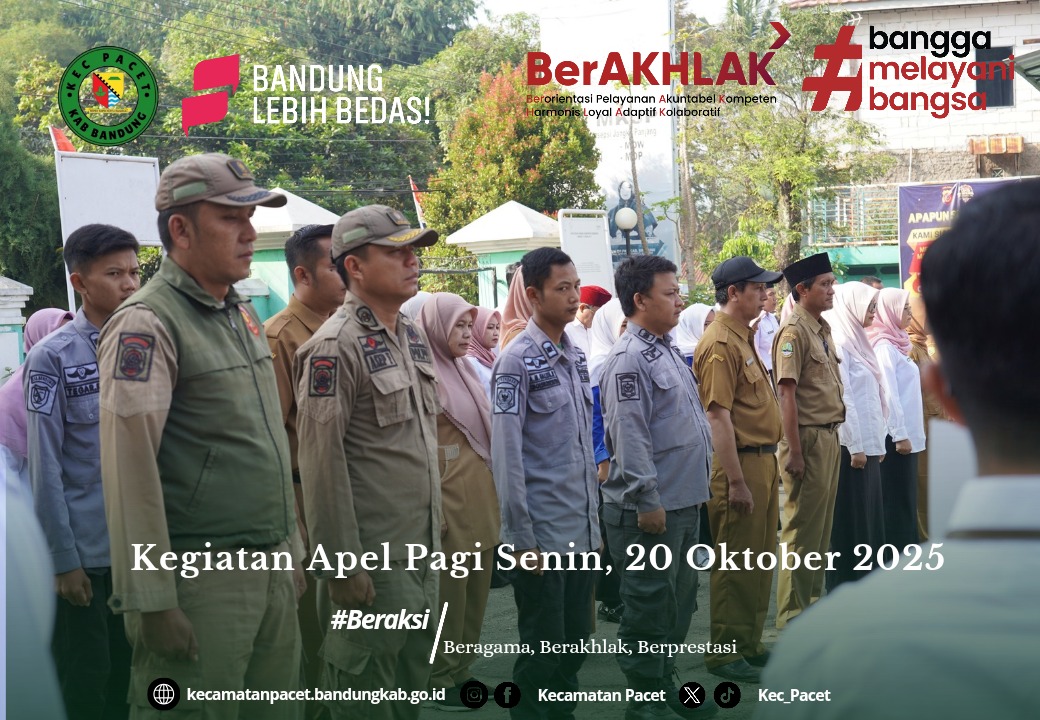 apel-pagi-kecamatan-pacet-sinergi-perkuat-layanan-sosial-dan-budaya-masyarakat