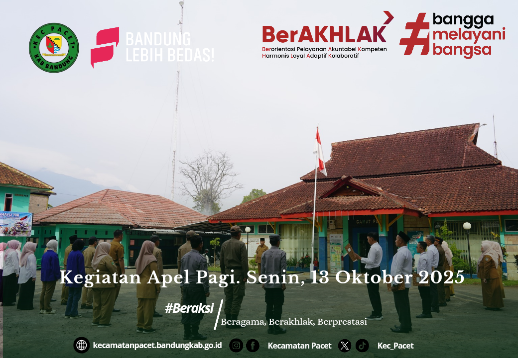 tingkatkan-disiplin-dan-sinergi-sektretaris-camat-pacet-pimpin-apel-pagi-perdana